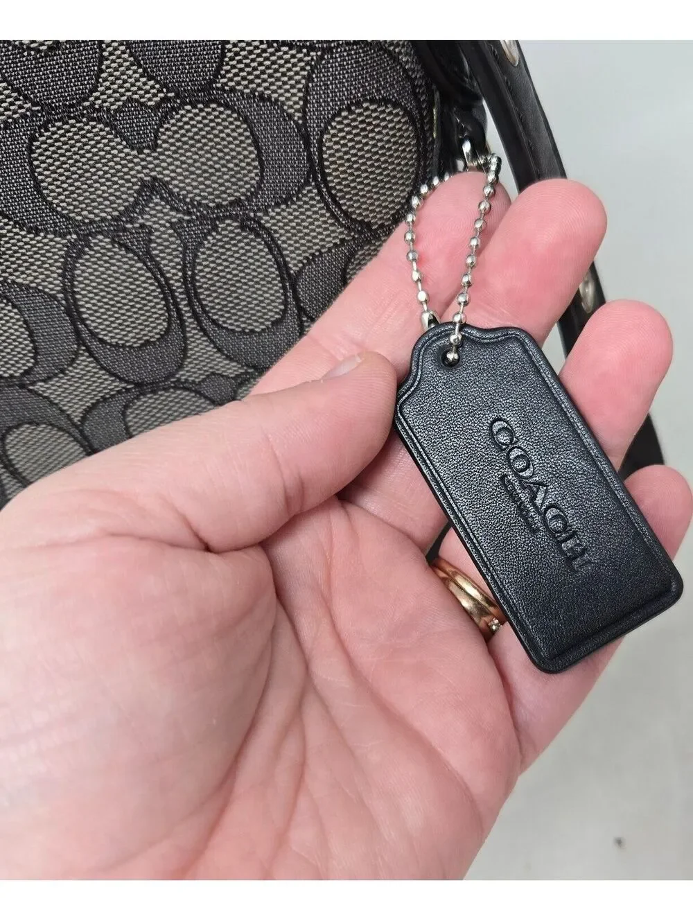 Coach signature dufflette